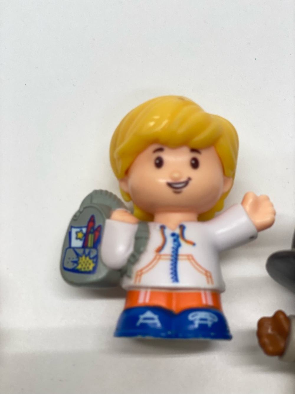 Fisher-Price Little People Figures 2 Firefighters 1 School Bus Boy Replacements - Picture 5 of 12